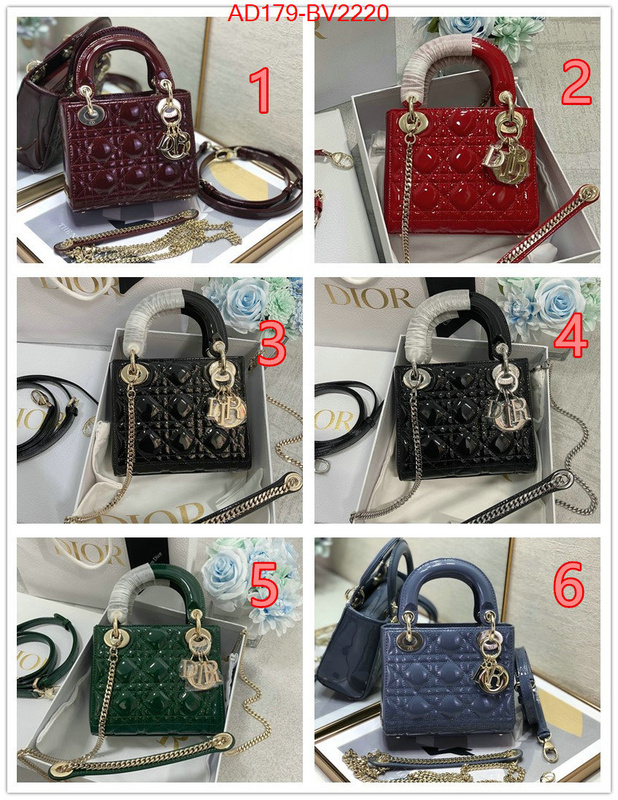 Dior Bags(TOP)-Lady- quality aaaaa replica ID: BV2220 $: 179USD,