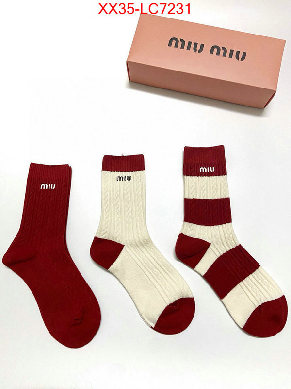 Sock-Miu Miu the best ID: LC7231 $: 35USD