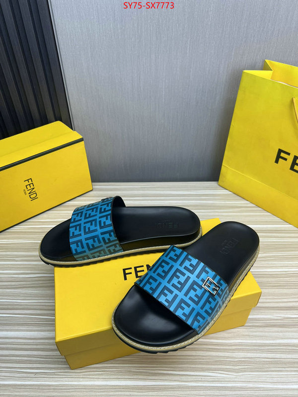 Men Shoes-Fendi copy aaaaa ID: SX7773 $: 75USD