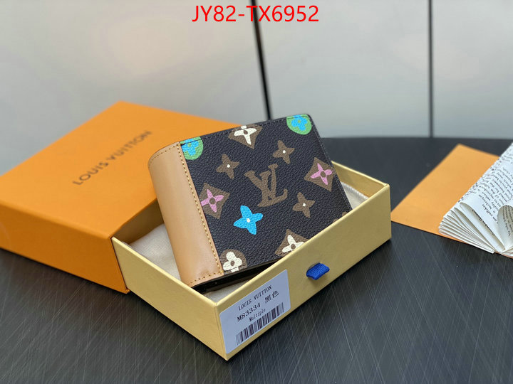 LV Bags(TOP)-Wallet where can i find ID: TX6952 $: 82USD,