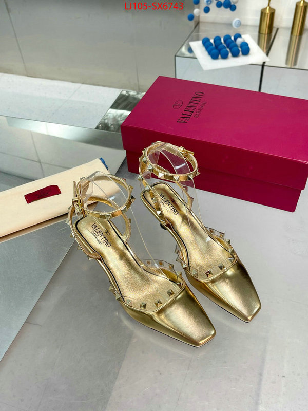 Women Shoes-Valentino 2024 replica ID: SX6743 $: 105USD