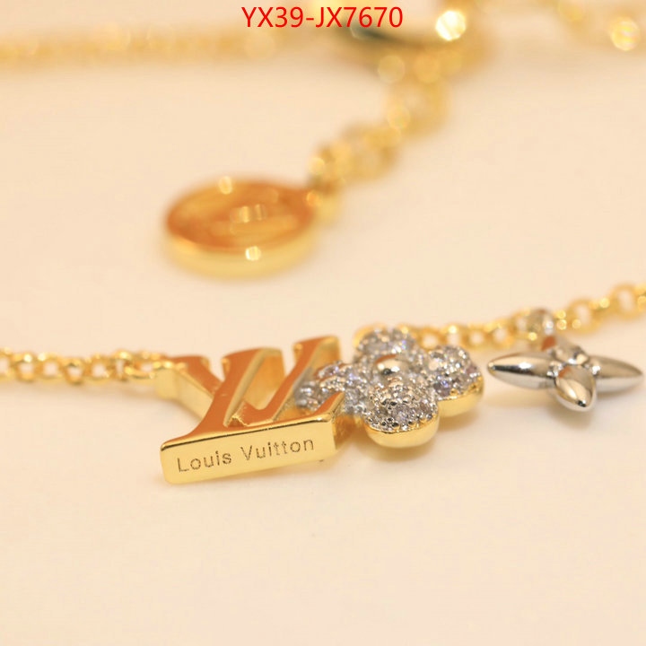 Jewelry-LV replica for cheap ID: JX7670 $: 39USD