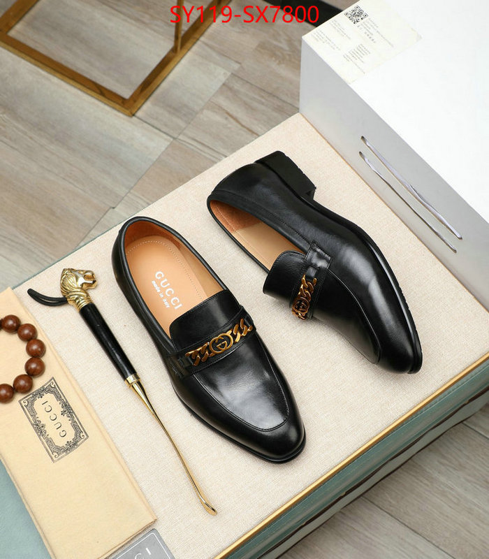 Men Shoes-Gucci highest quality replica ID: SX7800 $: 119USD