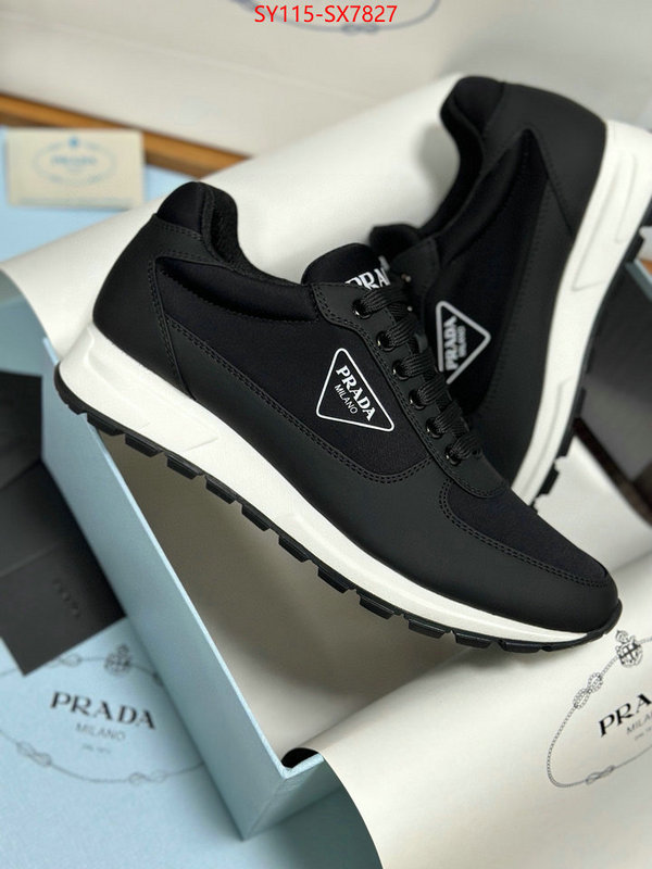 Men shoes-Prada luxury cheap ID: SX7827 $: 115USD