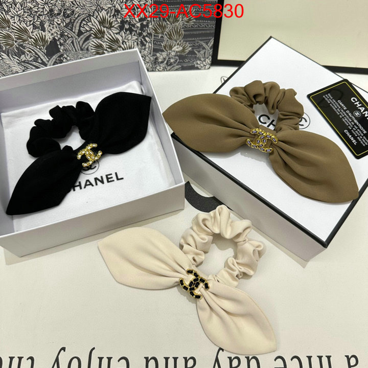 Hair band-Chanel high quality replica designer ID: AC5830 $: 29USD