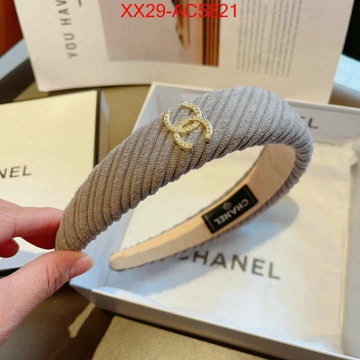 Hair band-Chanel perfect quality designer replica ID: AC5821 $: 29USD