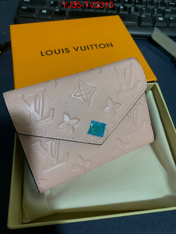 LV Bags(4A)-Wallet buy cheap ID: TV2315 $: 35USD,