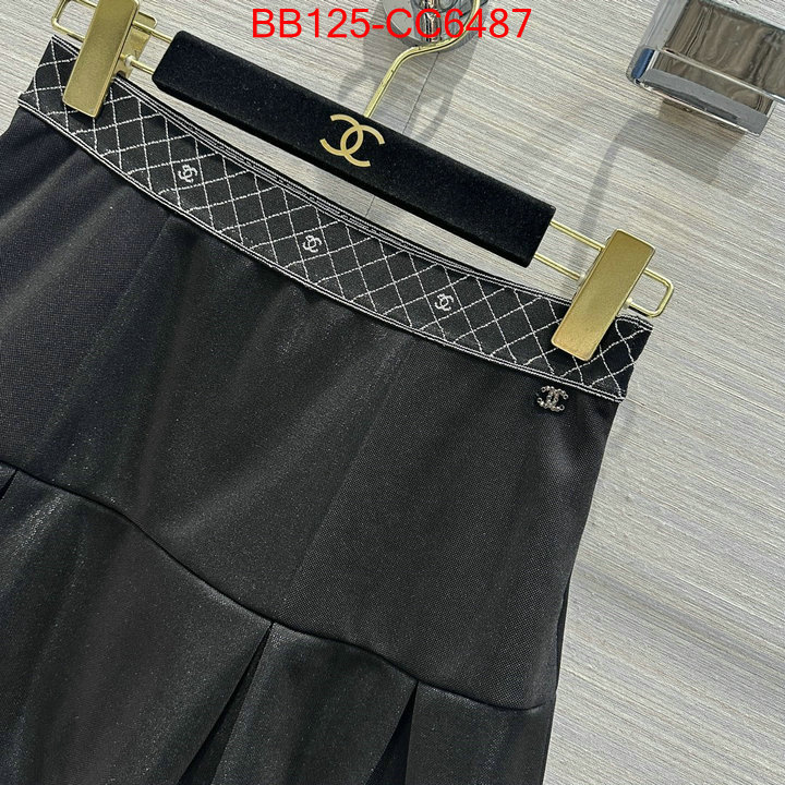 Clothing-Chanel online store ID: CC6487 $: 125USD