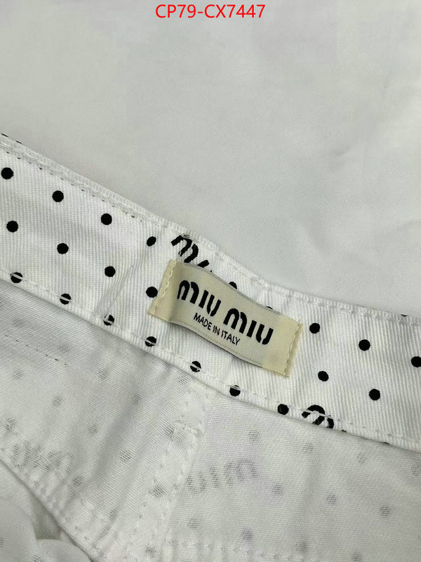 Clothing-MIU MIU most desired ID: CX7447 $: 79USD