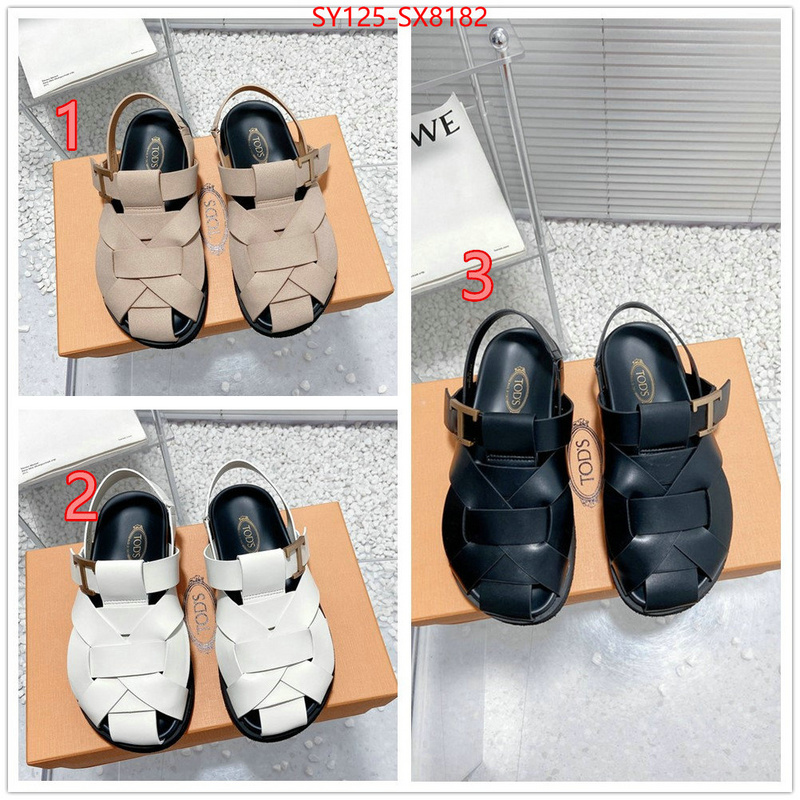 Women Shoes-Tods top quality designer replica ID: SX8182 $: 125USD