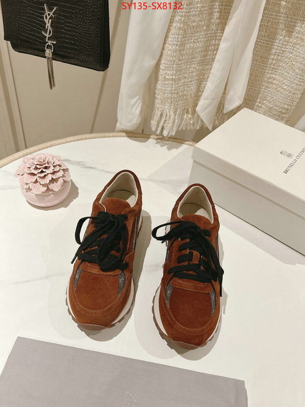Women Shoes-Brunello cucinelli 1:1 replica ID: SX8132 $: 135USD