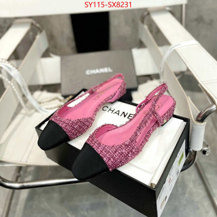 Women Shoes-Chanel buy 2024 replica ID: SX8231 $: 115USD