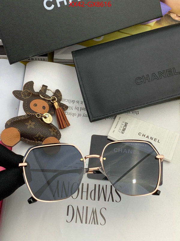 Glasses-Chanel wholesale china ID: GX8616 $: 42USD