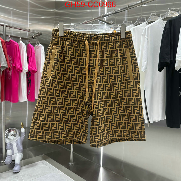 Clothing-Fendi sale outlet online ID: CC6966 $: 59USD