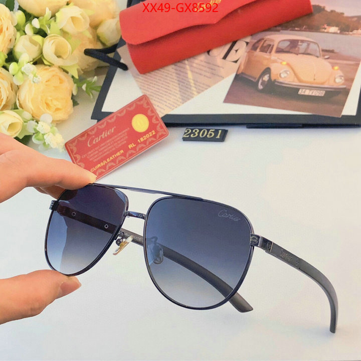 Glasses-Cartier high quality customize ID: GX8592 $: 49USD