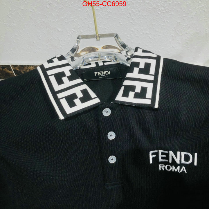 Clothing-Fendi best quality replica ID: CC6959 $: 55USD