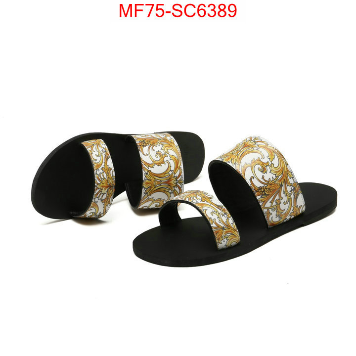 Women Shoes-Versace shop cheap high quality 1:1 replica ID: SC6389 $: 75USD