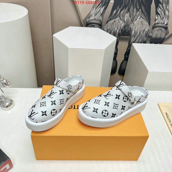 Women Shoes-LV best fake ID: SX8157 $: 119USD