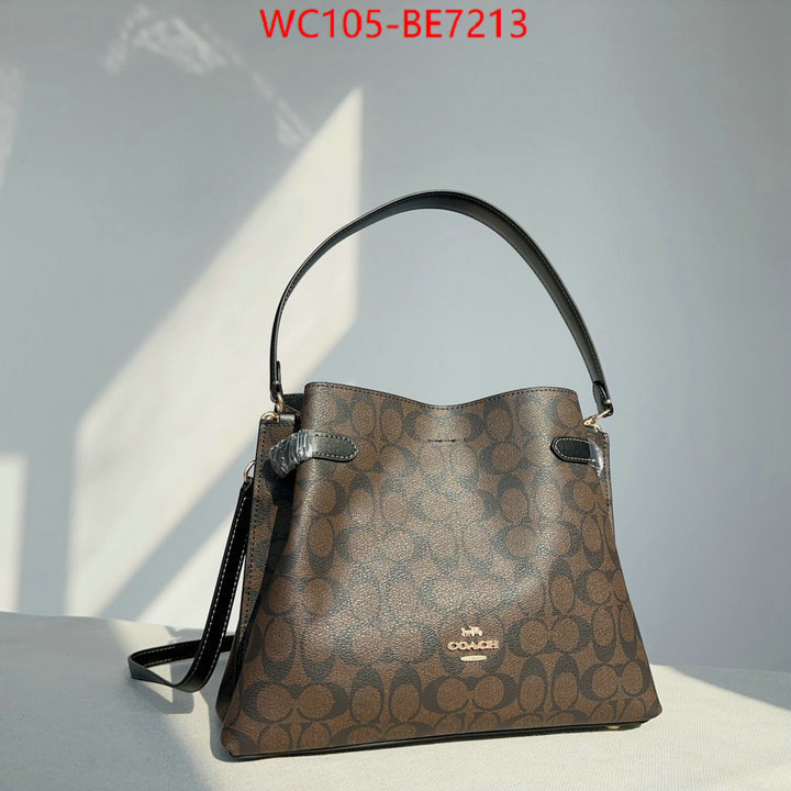 Coach Bags(4A)-Crossbody- brand designer replica ID: BE7213 $: 105USD,