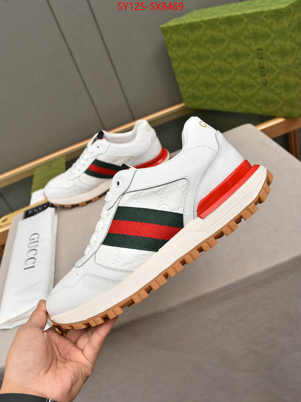 Men Shoes-Gucci replcia cheap from china ID: SX8469 $: 125USD