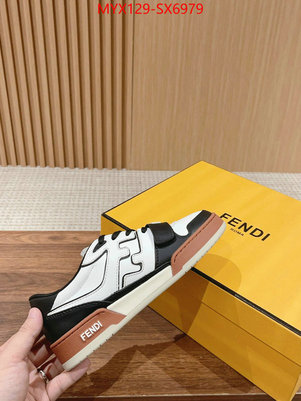 Men Shoes-Fendi 1:1 replica ID: SX6979 $: 129USD