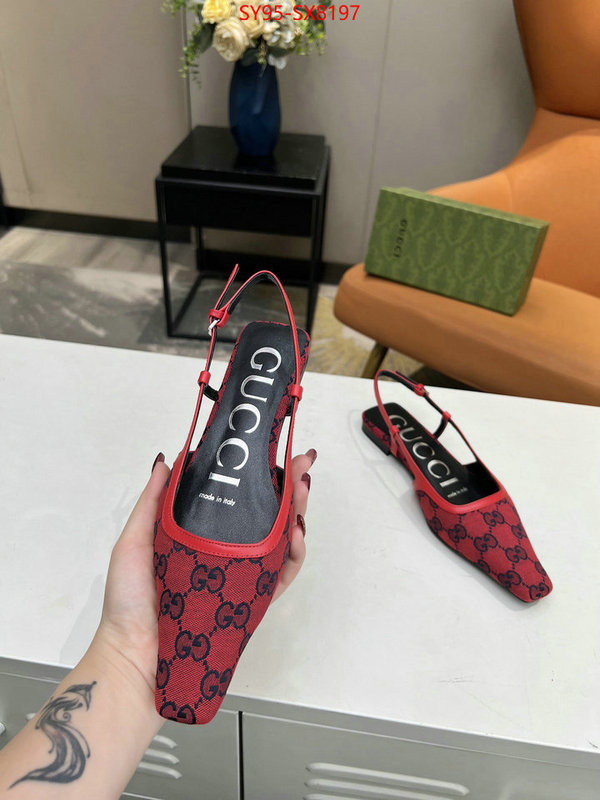 Women Shoes-Gucci best website for replica ID: SX8197 $: 95USD