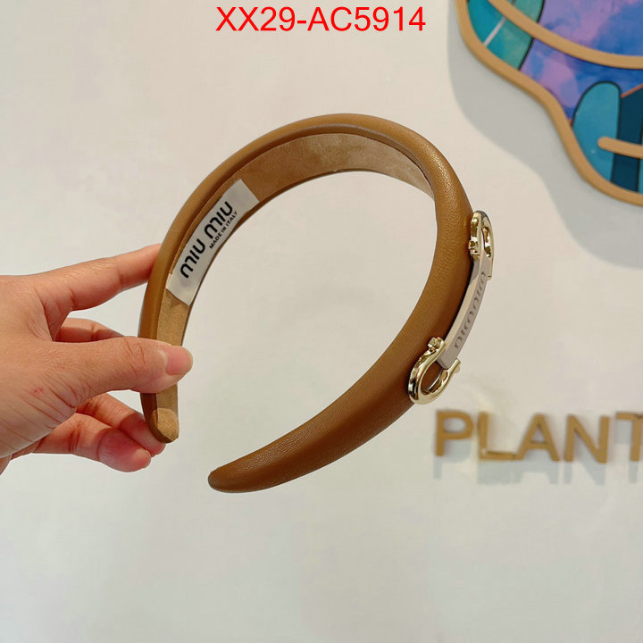 Hair band-MIU MIU 2024 luxury replicas ID: AC5914 $: 29USD