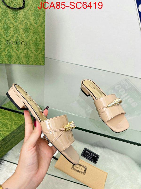 Women Shoes-Gucci what is a 1:1 replica ID: SC6419