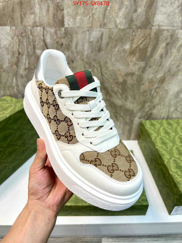 Men Shoes-Gucci high quality 1:1 replica ID: SX8470 $: 175USD