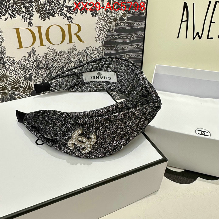 Hair band-Chanel fashion ID: AC5798 $: 29USD