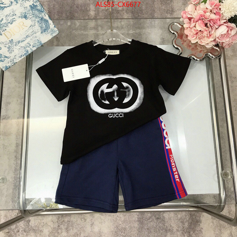 Kids clothing-Gucci wholesale imitation designer replicas ID: CX6677 $: 85USD