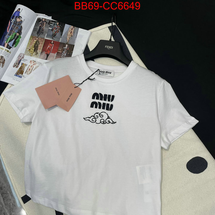 Clothing-MIU MIU sell online ID: CC6649 $: 69USD