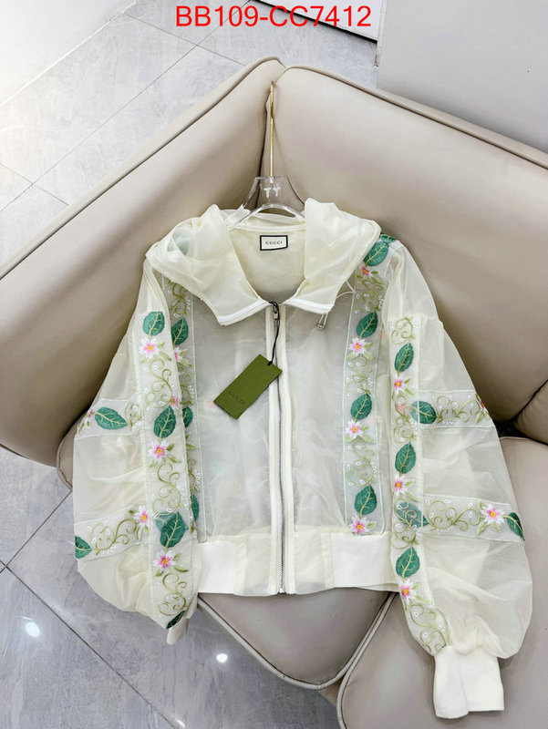 Clothing-Gucci are you looking for ID: CC7412 $: 109USD