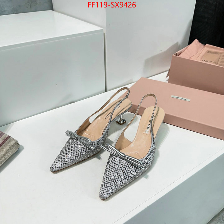 Women Shoes-Miu Miu replica 2024 perfect luxury ID: SX9426 $: 119USD