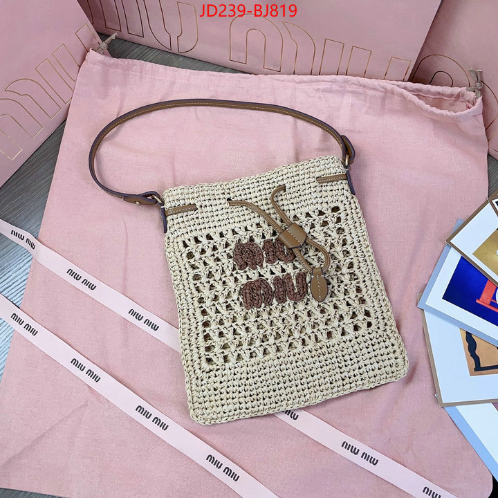 Miu Miu Bags(TOP)-Handbag- same as original ID: BJ819 $: 239USD,