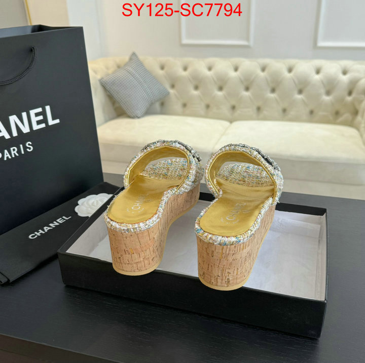 Women Shoes-Chanel brand designer replica ID: SC7794 $: 125USD