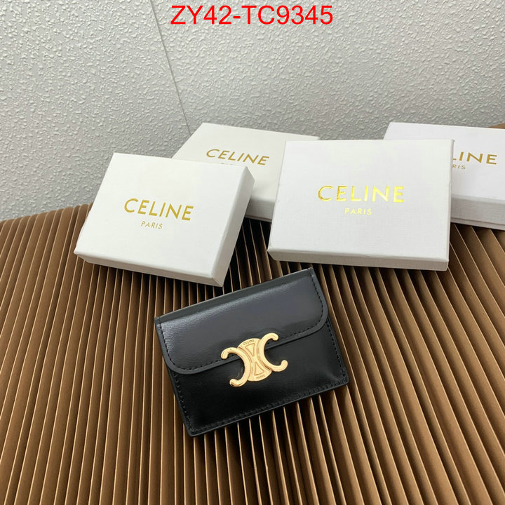 CELINE Bags(4A)-Wallet what is a counter quality ID: TC9345 $: 42USD,