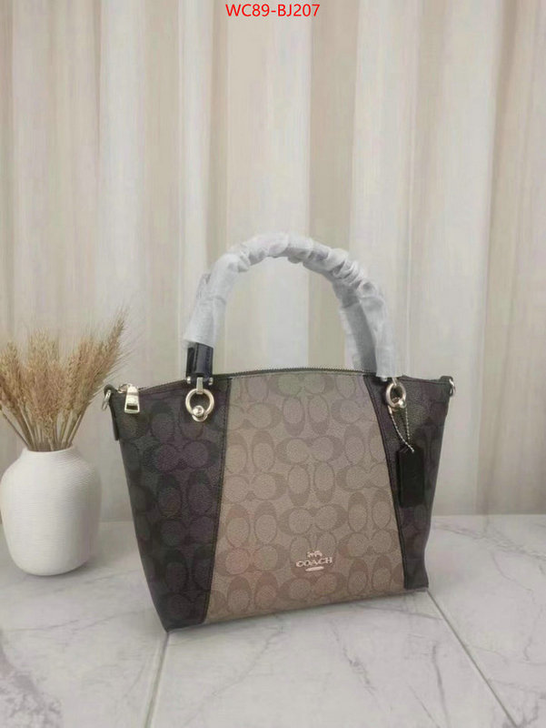 Coach Bags(4A)-Handbag- fake ID: BJ207 $: 89USD,