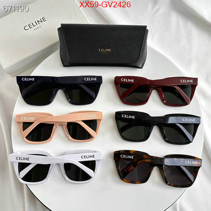 Glasses-CELINE best quality fake ID: GV2426 $: 59USD