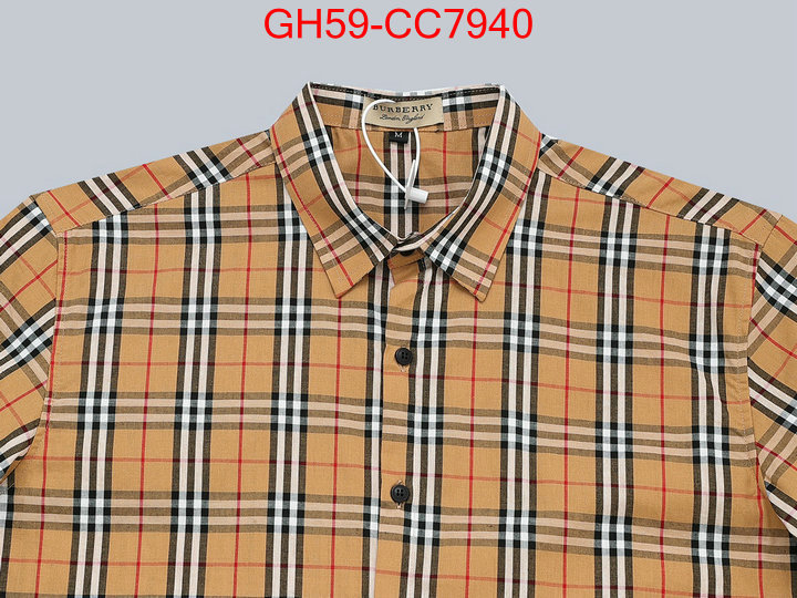 Clothing-Burberry high quality replica ID: CC7940 $: 59USD