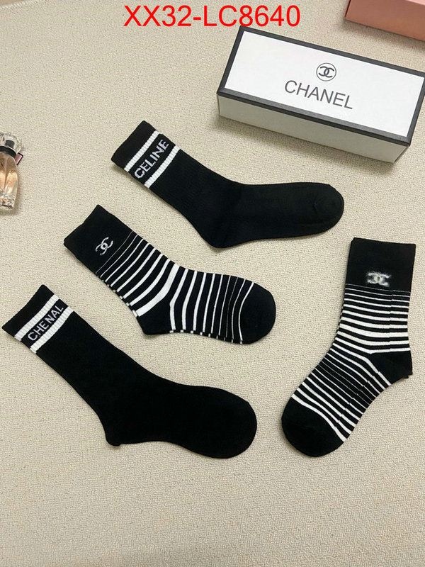 Sock-Chanel replica for cheap ID: LC8640 $: 32USD