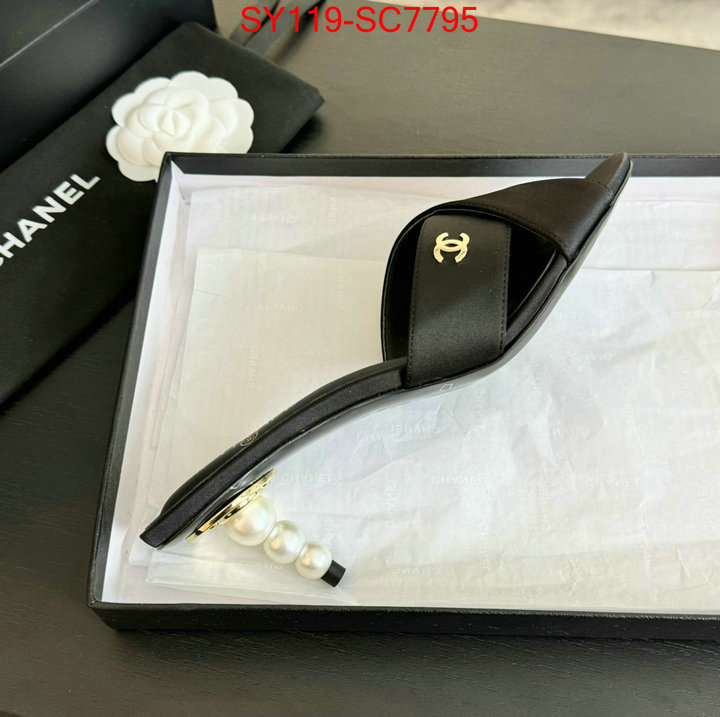 Women Shoes-Chanel for sale cheap now ID: SC7795 $: 119USD