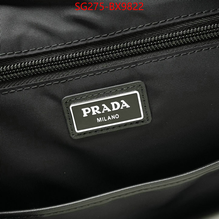 Prada Bags(TOP)-Backpack- are you looking for ID: BX9822 $: 275USD,