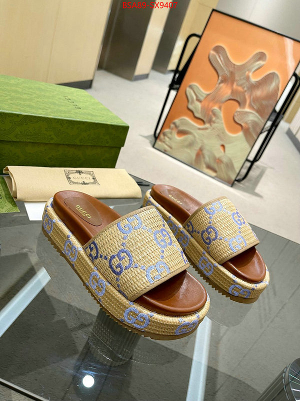 Women Shoes-Gucci wholesale designer shop ID: SX9407 $: 89USD