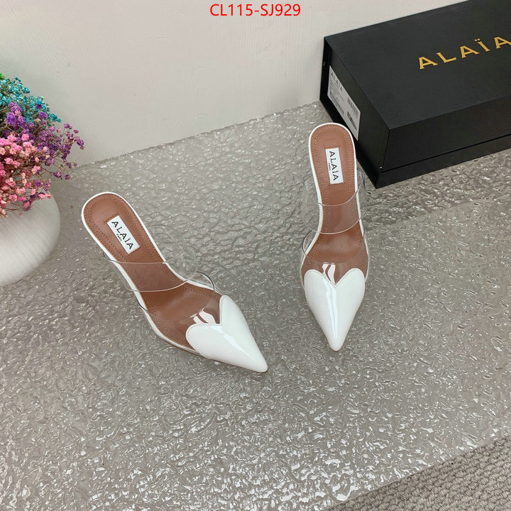 Women Shoes-ALAIA can you buy replica ID: SJ929 $: 115USD