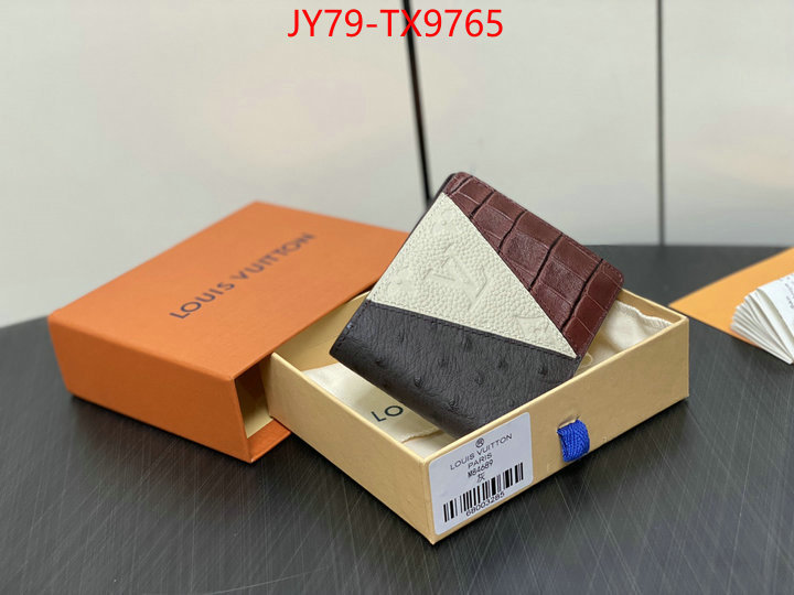 LV Bags(TOP)-Wallet the best quality replica ID: TX9765 $: 79USD,