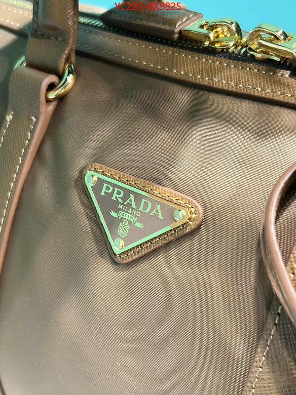 Prada Bags(TOP)-Crossbody- high quality perfect ID: BX9825 $: 225USD,