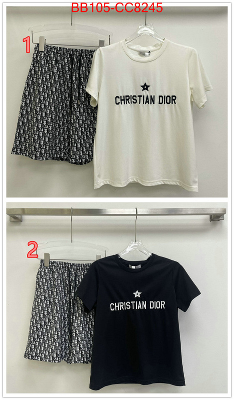 Clothing-Dior top fake designer ID: CC8245 $: 105USD