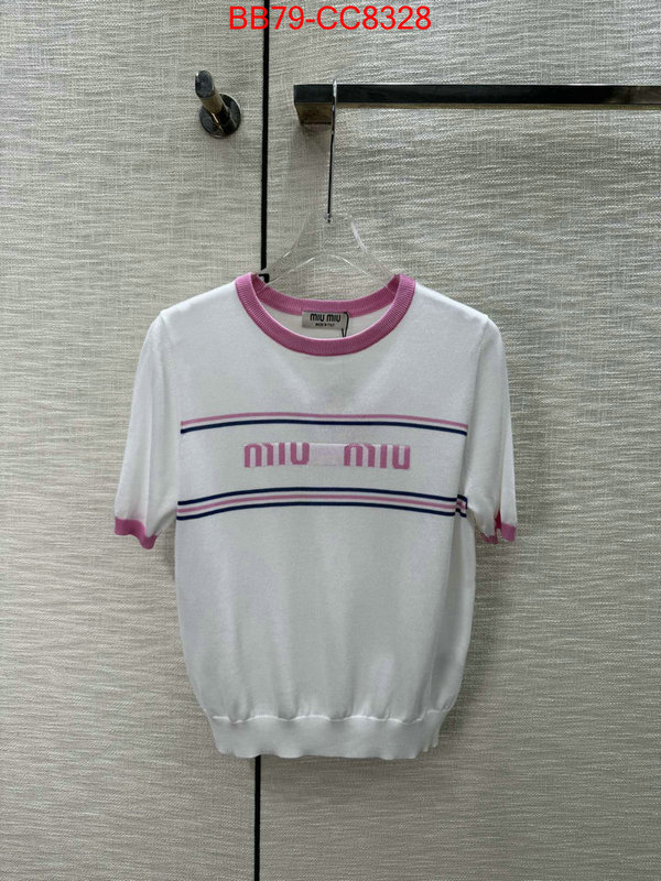 Clothing-MIU MIU aaaaa replica designer ID: CC8328 $: 79USD