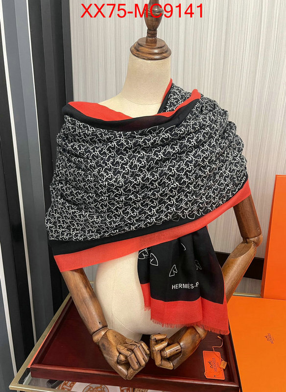 Scarf-Hermes what is a 1:1 replica ID: MC9141 $: 75USD